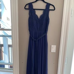 BHLDN Navy Bridesmaid Dress